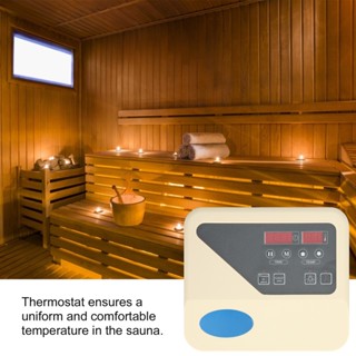 Youpin เครื่องควบคุมอุณหภูมิเตาซาวน่า LCD Digital Display External Controller with Probe Wire for Dry Sauna Heater 220V