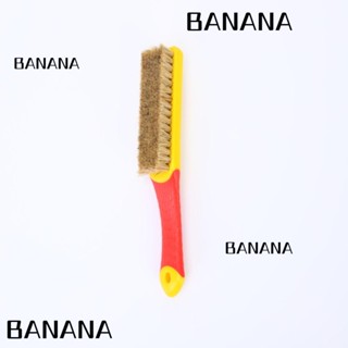 Banana1 แปรงขัดขน ขนแปรงสีเหลือง กําจัดสนิม 160 มม.