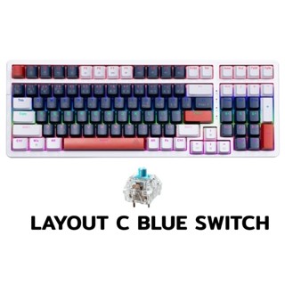 KEYBOARD EGA CMK1 CIY LAYOUT D BLUE SWITCH