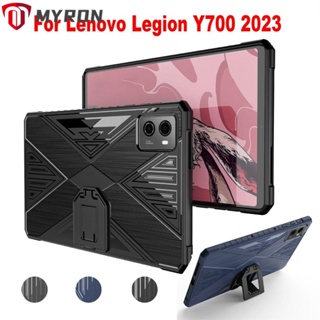 Myron เคสแท็บเล็ต TPU แบบนิ่ม กันกระแทก พร้อมขาตั้ง 8.8 นิ้ว สําหรับ Legion Y700 2nd Gen 2023 2nd Generation