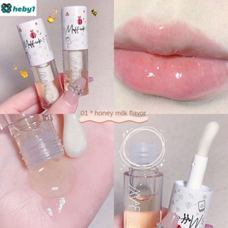 Maffick Lip Oil Honey Lip Oil ลิปกลอส Doodle Lip Balm Care Moisturizing Fade Lip Pattern Lip Film heby1