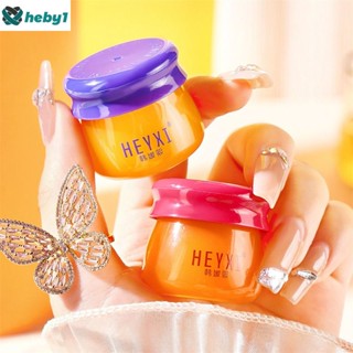 Heyxi วาสลีน Small Honey Pot Lip Film Hydrating Moisturizing Fading Lip Pattern Lip Balm heby1