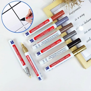 ปากกาเซรามิค กันน้ํา 12 สี สําหรับเย็บผ้า ใช้ในบ้าน DIY