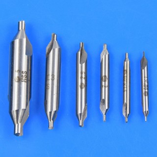 ⚡NEW 8⚡Hot Sale Center Lathe Mill Tackle Precise Hole Machining 6pcs HSS Drill Bits