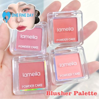 Lameila เครื่องสําอางบลัชออนโมโนโครม ธรรมชาติ กันน้ํา สีนู้ด D1E2