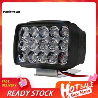 &lt;rainbrown&gt; โคมไฟหน้า LED สว่างมาก ความแข็งแรงสูง สะดวกสบาย อุปกรณ์เสริม สําหรับรถจักรยานยนต์ รถยนต์