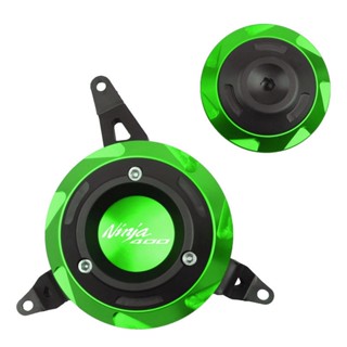 พร้อมส่ง ฝาครอบป้องกันเครื่องยนต์ กันกระแทก สําหรับ Kawasaki Z400 Ninja400 Ninja 400