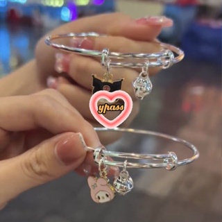 สร้อยข้อมือ CYREAL SANRIO จี้การ์ตูนซานริโอ ขนาดเล็ก เหมาะสำหรับเป็นของขวัญสำหรับผู้หญิง