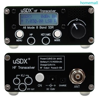 Ho Usdx วิทยุมือถือ Hf Ssb Qrp 8 Band 10 15 17 20 30 40 60 80m 8 Band All Mode