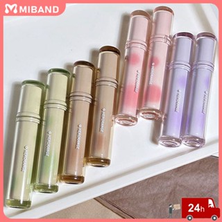 พร้อมสต็อก Herorang ลิปสติกให้ความชุ่มชื้น Jelly Rendering Lasting Lip Gloss Mirror Finish Lip Glaze Pk Ysl