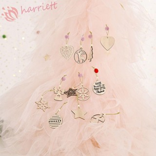 Harriett จี้ไม้แขวน ของขวัญคริสต์มาส DIY สําหรับเด็ก