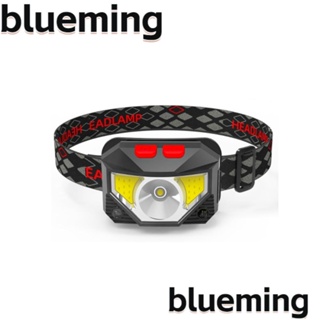 Blueming2 ไฟหน้า LED เซนเซอร์จับการเคลื่อนไหว XPE+COB กันน้ํา มีประโยชน์ 8 โหมด สําหรับกลางแจ้ง