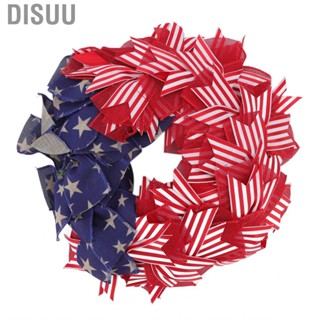 Disuu Independence Day Wreath Cloth Fabrics Door Wall Hanging Sign