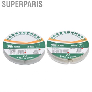 Superparis Φ0.08mm Φ0.10mm Cutting Wire Diamond Line String  for Phone Screen 100m