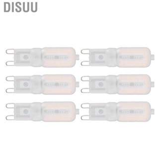 Disuu 6Pcs G9 Light Bulb Eye Protection 5W 22  Bulbs For Ceiling Lamp Desk FA