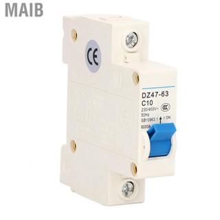 Maib Residual Current Circuit Breakers 1P 10A Miniature Breaker 230V