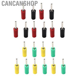 Cancanshop Male Banana Plug 2mm Probe Adapter  Maximum Signal Transmission Wear Resistant Straight Rod for Inner