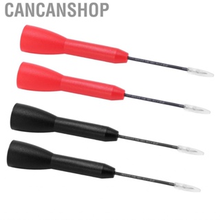 Cancanshop Test Probe  Sturdy Durable Insulation Protection 1mm Piercing for Voltage Testing Multimeters