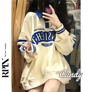 Candy Kids  เสื้อผ้าผู้ญิง แขนยาว เสื้อฮู้ด คลุมหญิง สไตล์เกาหลี แฟชั่น  พิเศษ ins Beautiful Korean Style A28J12A 36Z230909