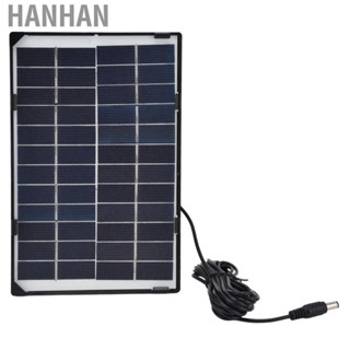 Hanhan DC5521 Output 6W 12V Solar Panel  Polysilicon Tablet Generator JY