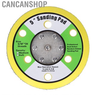 Cancanshop 5in Backing  with Hook and Loop Design for Easy Disc