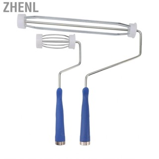 Zhenl Paint Roller Frame  Wire Ergonomic Handle High Strength for Dust Building Construction