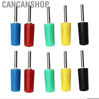 Cancanshop 10Pcs Banana Plug Nickel Plated Brass Pin Connector For Inner Spring