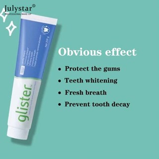 JULYSTAR 2023 ใหม่ขายร้อน Original Glister ยาสีฟัน Multi-Effect Mint รส (200g)