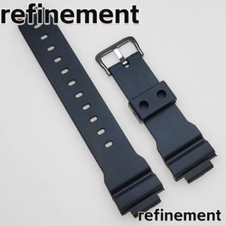 Refinement สายนาฬิกาข้อมือ ซิลิโคน หัวเข็มขัด แฟชั่น สําหรับผู้ชาย ผู้หญิง C-asio DW9052 DW9051 DW9050 DW004C