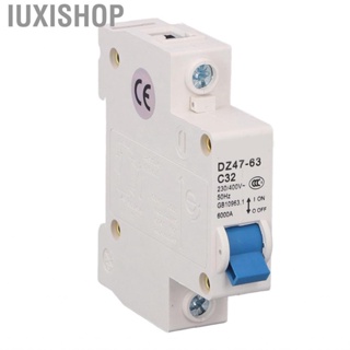 Iuxishop Mini Circuit Breaker  Circuits Breakers Pa66  230V 400V 32A 1P for Home