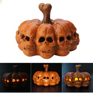 โคมไฟ รูปโครงกระดูก Jack-o-Lantern สําหรับตกแต่งเทศกาล บรรยากาศ