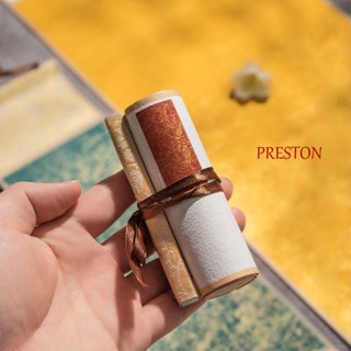 Preston ม้วนกระดาษฟางเปล่า แฮนด์เมด สําหรับแขวนตกแต่งบ้าน