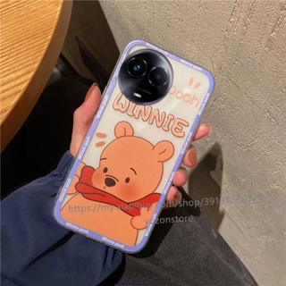 Phone Case Realme 11 4G 5G NFC C51 เคสโทรศัพท์มือถือแบบนิ่ม TPU กันกระแทก ลายการ์ตูนวินนี่ เดอะ พูห์ สําหรับ เรียลมี