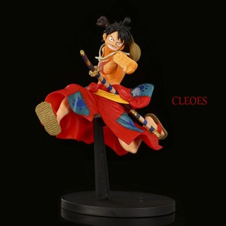 Cleoes โมเดลตุ๊กตาฟิกเกอร์ Luffy Action Figures 20.5 ซม. สําหรับเก็บสะสม