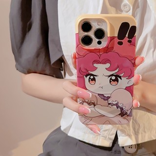 เคสป้องกันโทรศัพท์มือถือ PC TPU ลายเด็กผู้หญิงโกรธ คุณภาพสูง สําหรับ iPhone 14 14pro 14promax 11 12 13pro max