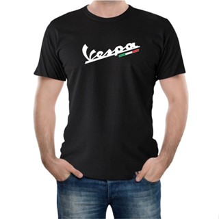 19 เสื้อยืด ผ้าฝ้ายแท้ พิมพ์ลายรถจักรยานยนต์ PIAGGIO PIAGGIO VESPA GTS300