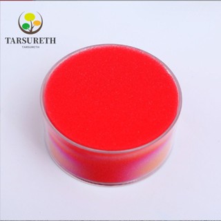 Tarsureth ฟองน้ํา ทรงกลม สีแดง 4 ชิ้น สําหรับสํานักงาน 4 ชิ้น