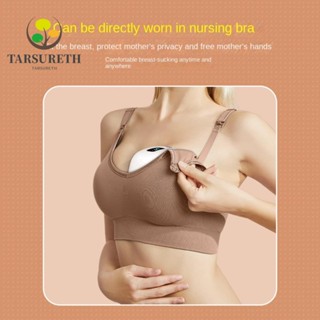 Tarsureth เครื่องปั๊มนมไฟฟ้า เสียงรบกวนต่ํา แฮนด์ฟรี แบบพกพา คุณภาพสูง สําหรับให้นมบุตร