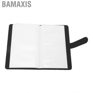 Bamaxis 3in Photo Folder Felt Album Clear Pockets Cards Photos Storage Holder Hot