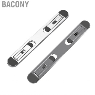 Bacony Stand  Adjustable Aluminum Alloy Space Saving Heat Dissipation Foldable Invisible Riser for