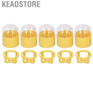 Keaostore Makeup Sponge Holder Detachable Safe Yellow for Washroom