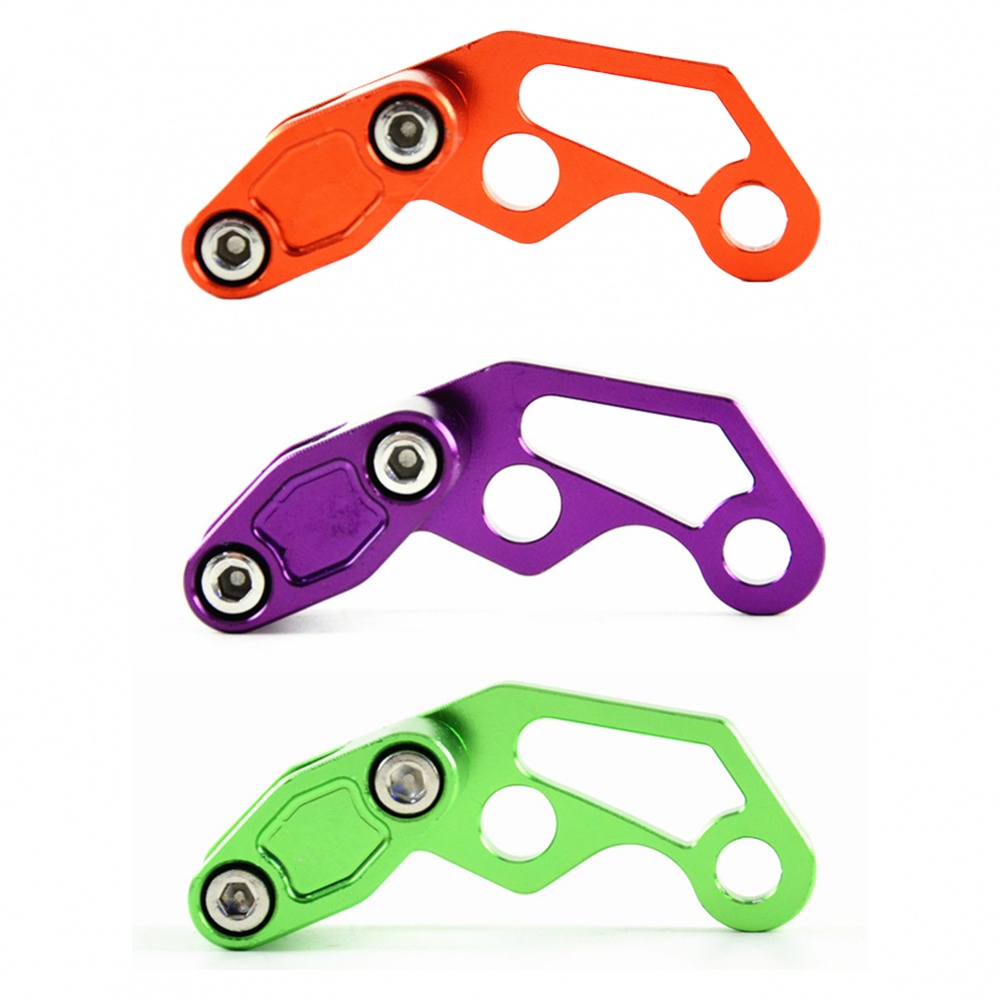 [SIP-ISHOWMAL-TH]Oil Hose Clamp Orange Purple Universal Versatile 16.5*16.5*2CM Brake Hose-New In 9-