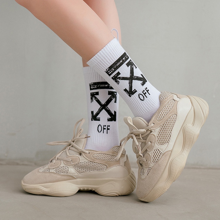 ถุงเท้ากีฬา ผ้าฝ้าย ข้อยาว เข้ากับทุกการแต่งกาย แฟชั่นสไตล์เกาหลี สําหรับผู้หญิง และผู้ชาย - รูปที่ 2