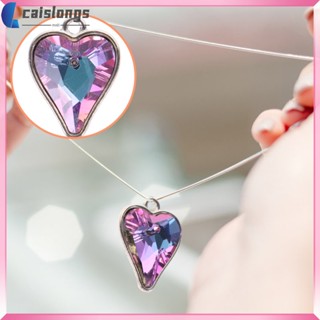 จี้สร้อยคอ รูปหัวใจ เครื่องประดับแฮนด์เมด caislongs 4 ชิ้น