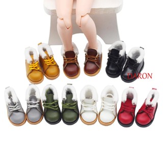 Daron รองเท้าบูท 3.2 ซม. 1/8 BJD อุปกรณ์เสริม สําหรับตุ๊กตา 1/6 Blythes OB22 ob24