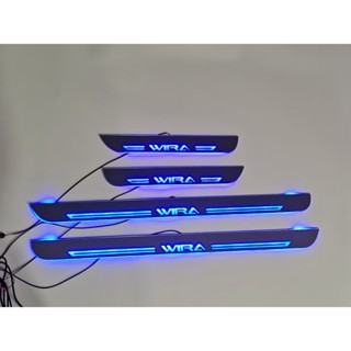 แผ่นกันรอยประตู led สําหรับ Proton WIRA