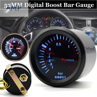 ⚡NEW 8⚡Gauge 2" Car Meter Smoke LED Bar Digital Len Turbo 12V Universal Auto New