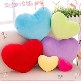 Orienttk หมอนตุ๊กตา รูปหัวใจ สีแดง สําหรับตกแต่งบ้าน วันเกิด