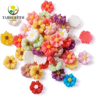 Tarsureth ดอกเดซี่เรซิ่น ขนาดเล็ก 9 มม. คละสี เครื่องประดับ สําหรับผู้หญิง