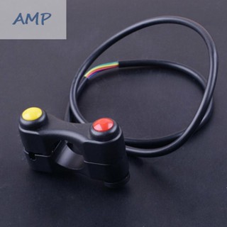 ⚡NEW 8⚡Motorcycle button switch 12V Motorcycle Headlight Metal Aluminum Alloy